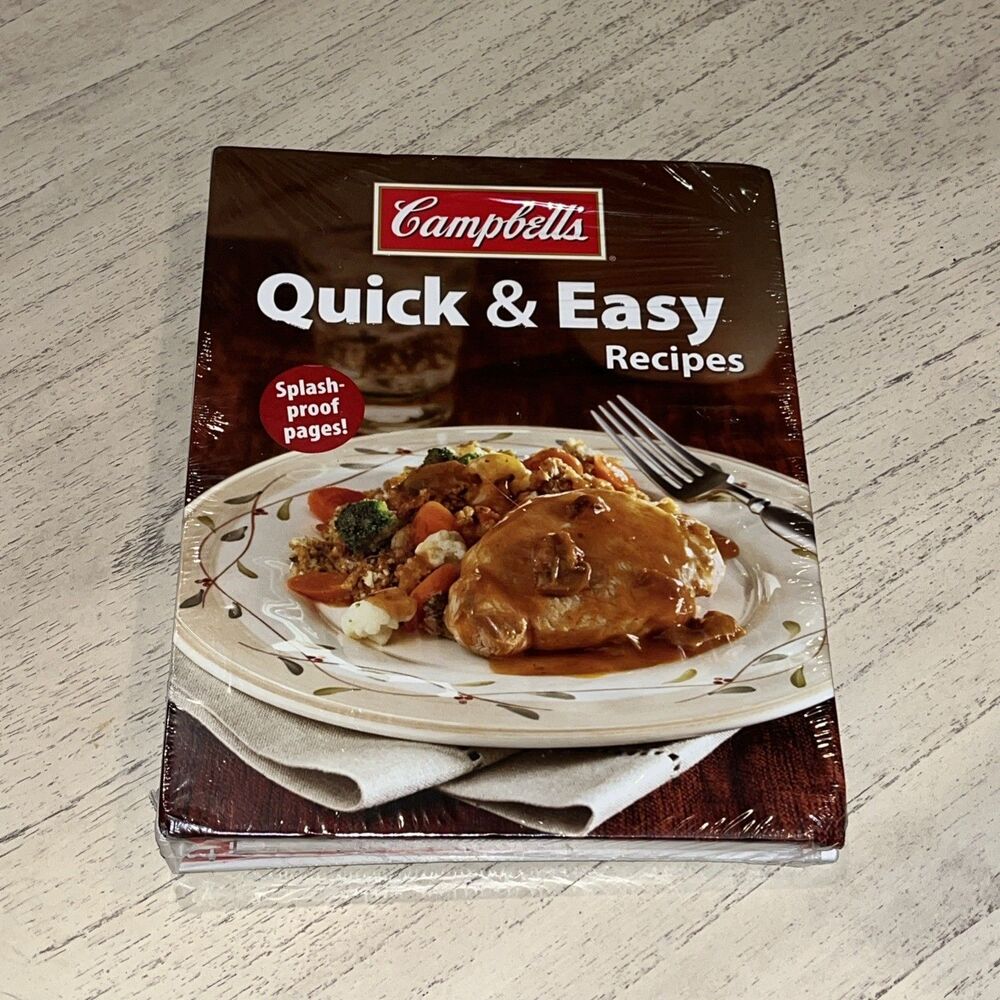 Vintage 2010 Campbell’s Quick & Easy Recipes Cookbook - Unopened